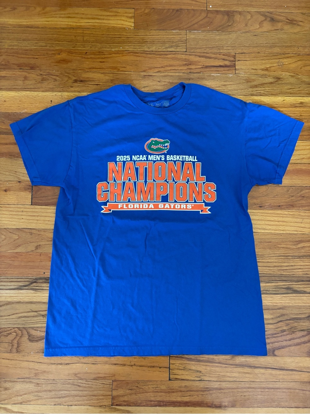 UF Florida Gators Blue "National Champions" T-Shirt